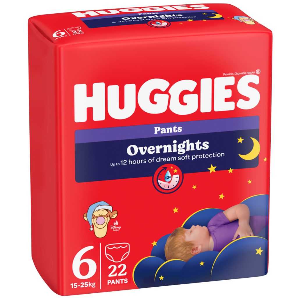 Підгузки Huggies Overnights Pants Трусики 6 15-25 кг 22 шт. (5029053581101) - зображення 1