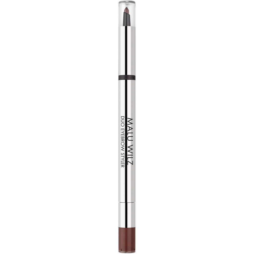 Олівець для брів Malu Wilz Duo Eyebrow Styler 08 - Dark Brown (4043993438685) - зображення 1