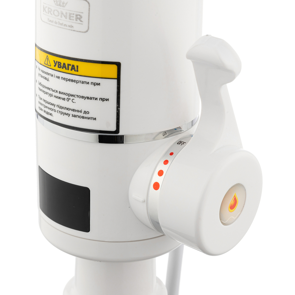 Проточний водонагрівач Kroner Volt-CW092 (CV020442) - зображення 2