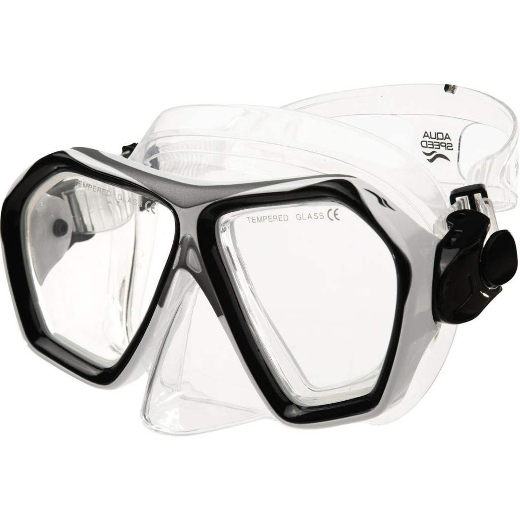 Набір для плавання Aqua Speed Blaze + Borneo 60317 618-05 чорний Уні OSFM (5905718603176) - зображення 2