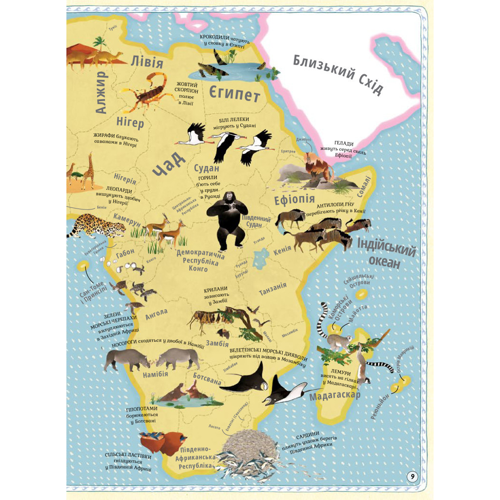 Книга Атлас тварин - Емілі Гокінс, Рейчел Вільямс #книголав (9786177563388) - зображення 11