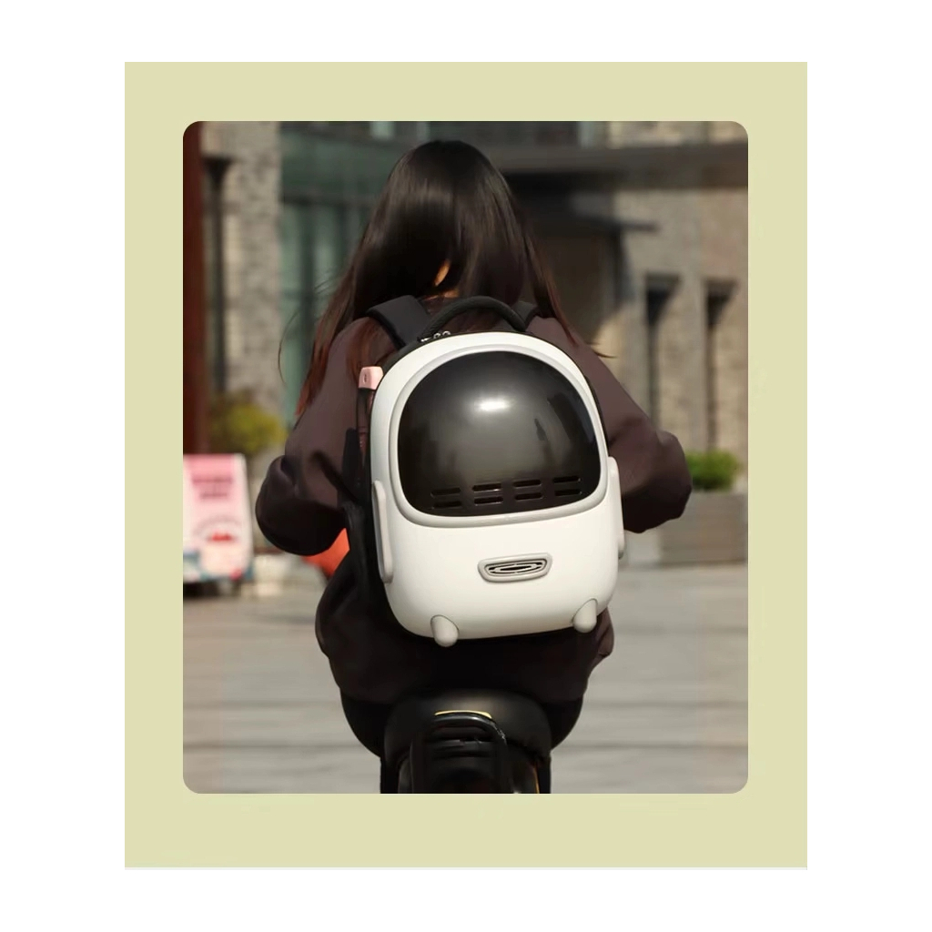 Переноска для тварин Lapka з вентиляцією біла (PCB-01-W) - изображение 9