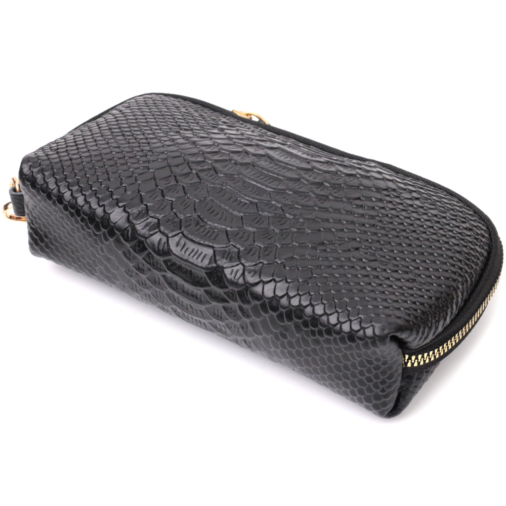 Сумка Vintage З натуральної шкіри Чорна (22272) - зображення 5