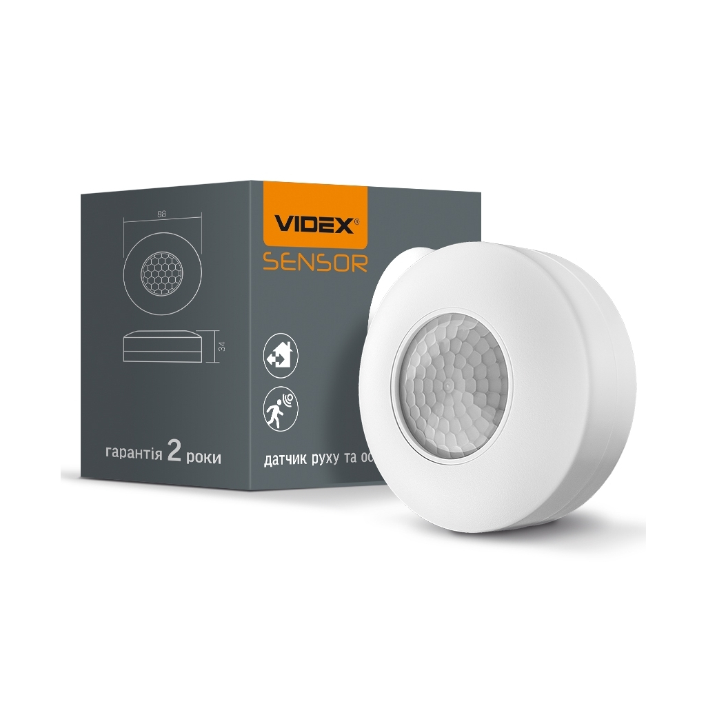 Датчик руху Videx 220V 1200W інфрачервоний (VL-SPC12W) - изображение 2
