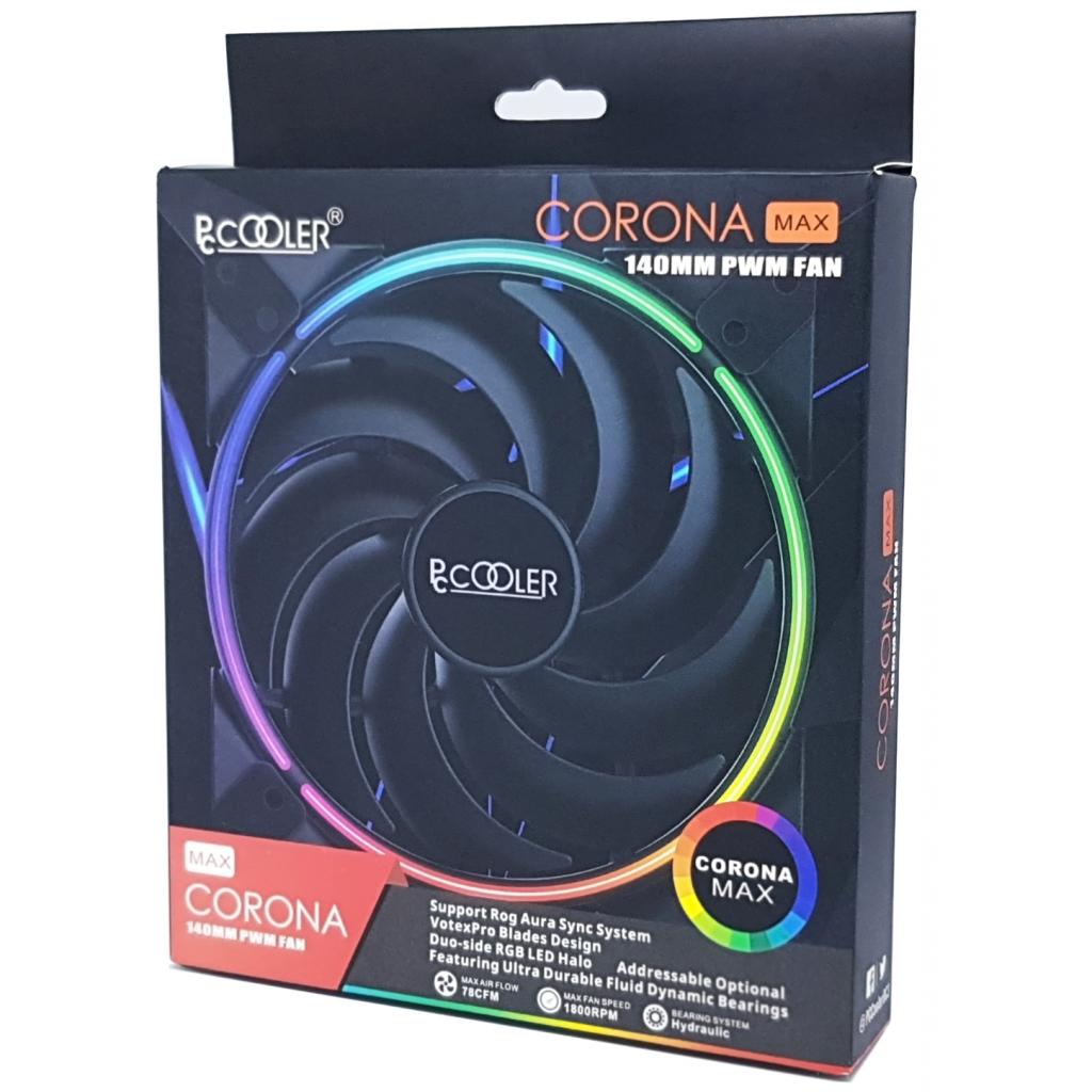 Кулер до корпусу PcCooler CORONA MAX 140 RGB - изображение 9