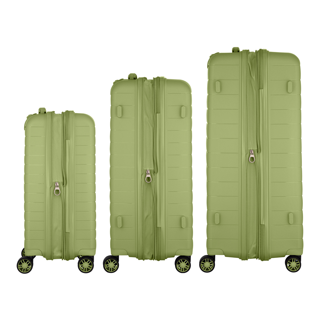 Набір валіз 2E Aero (L+M+S), оливково-зелені (2E-SPP-AERO-SET3-MG) - зображення 7
