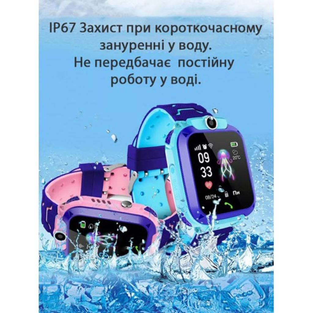 Смарт годинник-телефон GoGPS ME K16S Blue дитячий з GPS (K16SBL) - зображення 4