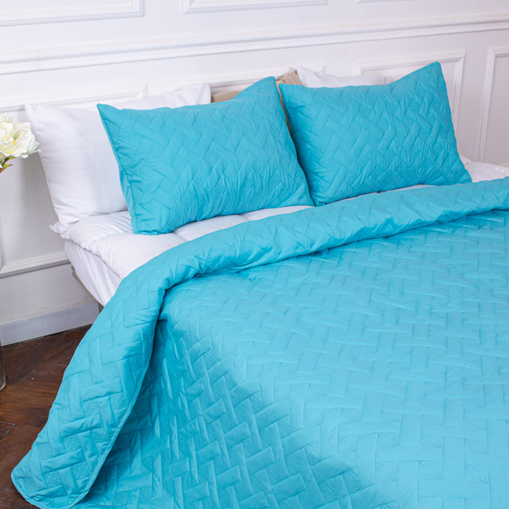 Покривало MirSon набір Deep Line №7102 Capri Breeze 220х240 + 2 наволочки 50х70 (2200005623688) - зображення 3