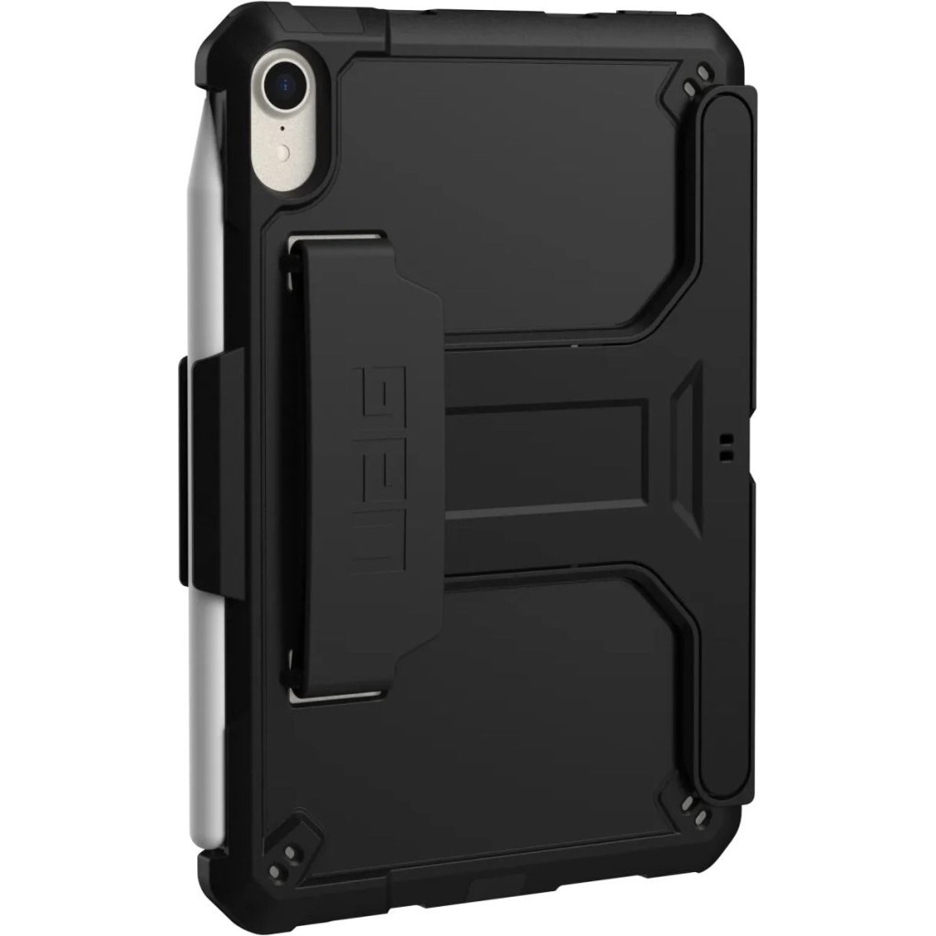 Чохол до планшета UAG iPad Mini (6th Gen, 2022) Scout with Kickstand and Handstrap, Black (124014114040) - зображення 11