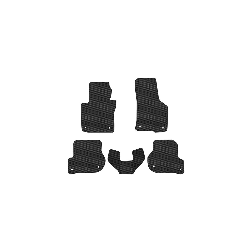 Килимок в салон EVAtech Skoda Octavia A5 (AT, 8 clips) 2004-2013 2 пок (SK12151CG5AV8RBB) - зображення 1