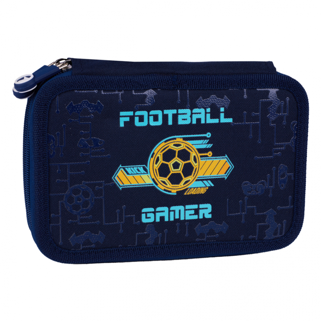 Пенал Yes Football Gamer HP-01 твердий подвійний (533642) - зображення 2