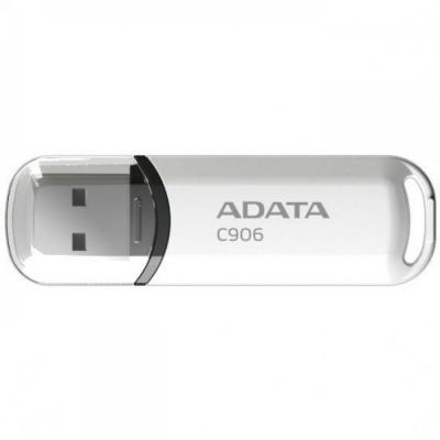 USB флеш накопичувач ADATA 16Gb C906 White USB 2.0 (AC906-16G-RWH) - зображення 1