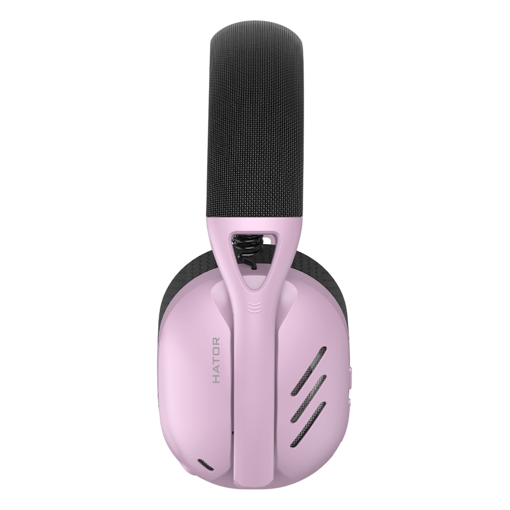 Навушники Hator Hyperpunk 2 Wireless Tri-mode Black/Lilac (HTA-859) - зображення 3
