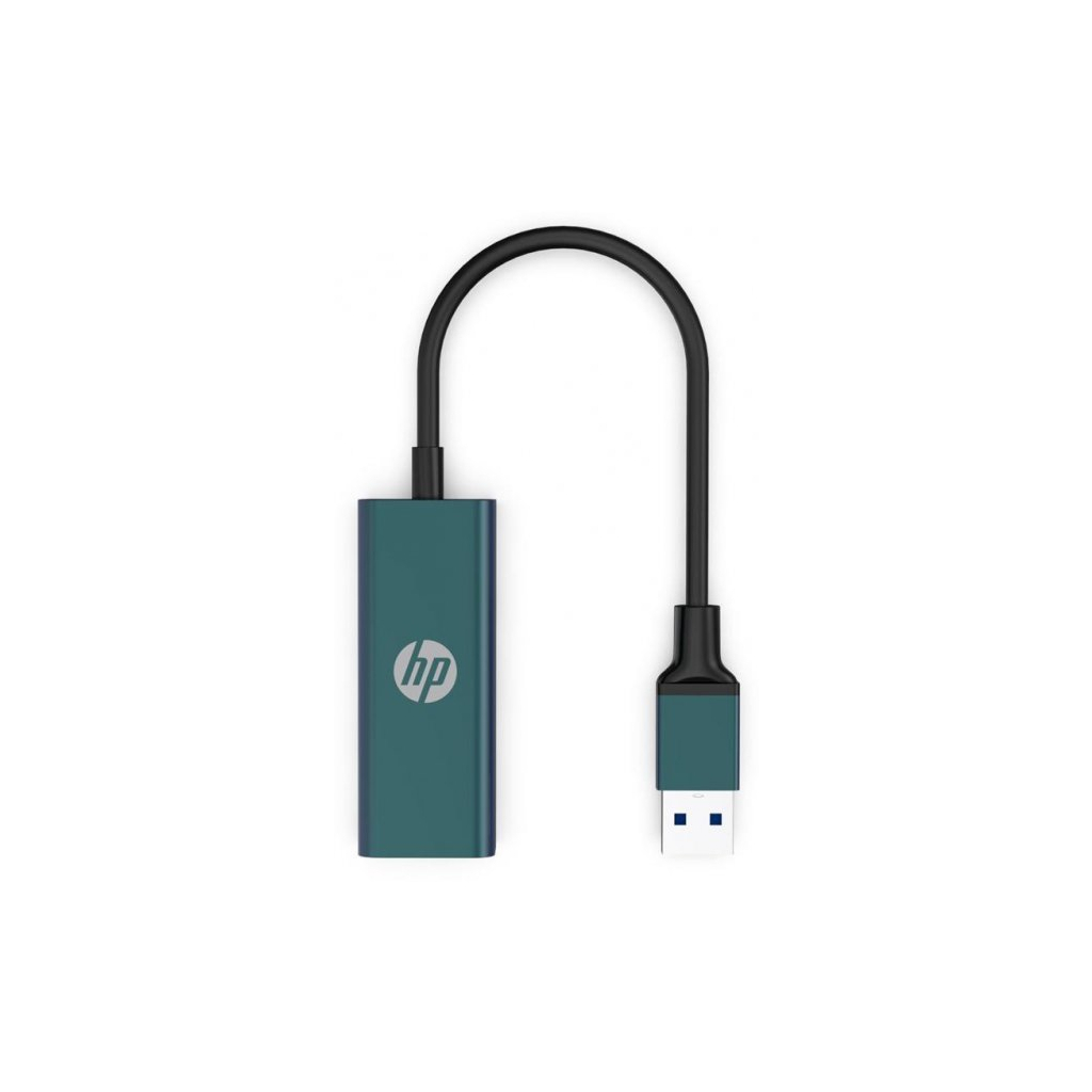 Перехідник USB 3.0 AM to RJ45 Ethernet 1000Mbps HP (DHC-CT101) - зображення 2
