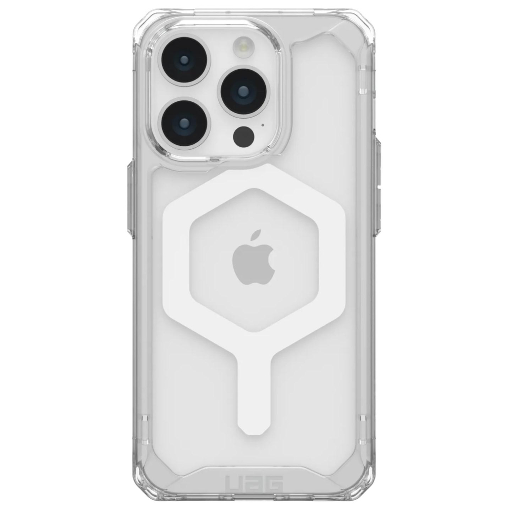 Чохол до мобільного телефона UAG Apple Iphone 15 Pro Plyo Magsafe, Ice/White (114286114341) - зображення 1