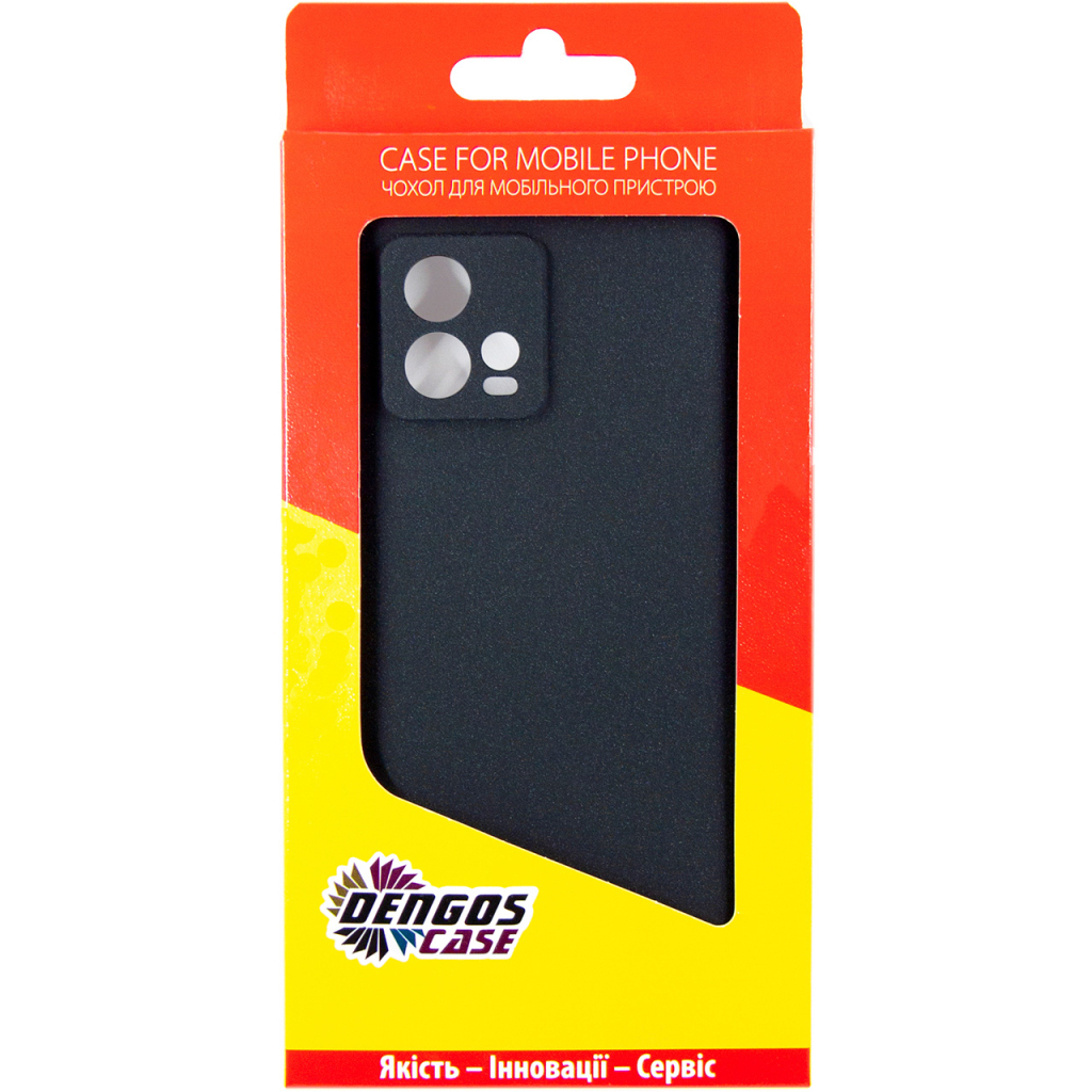 Чохол до мобільного телефона Dengos Carbon Motorola Moto G72 (black) (DG-TPU-CRBN-188) - зображення 5
