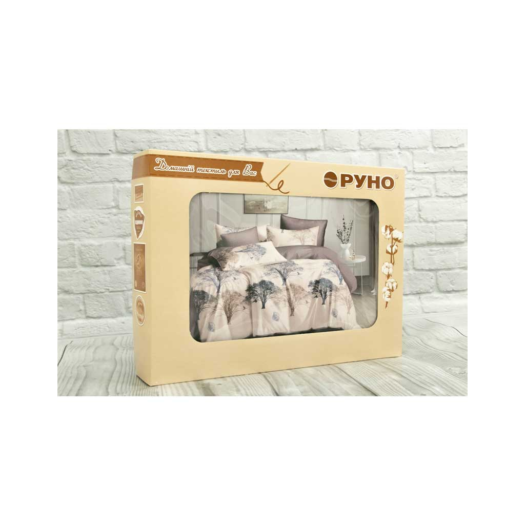 Постільна білизна Руно Сатин полуторна (677.137А_7а+в) - зображення 3