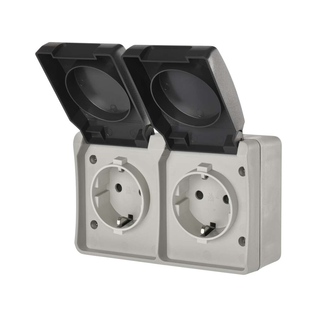 Розетка EMOS 16A 250V IP44 подвійна (A1396.1) - изображение 7