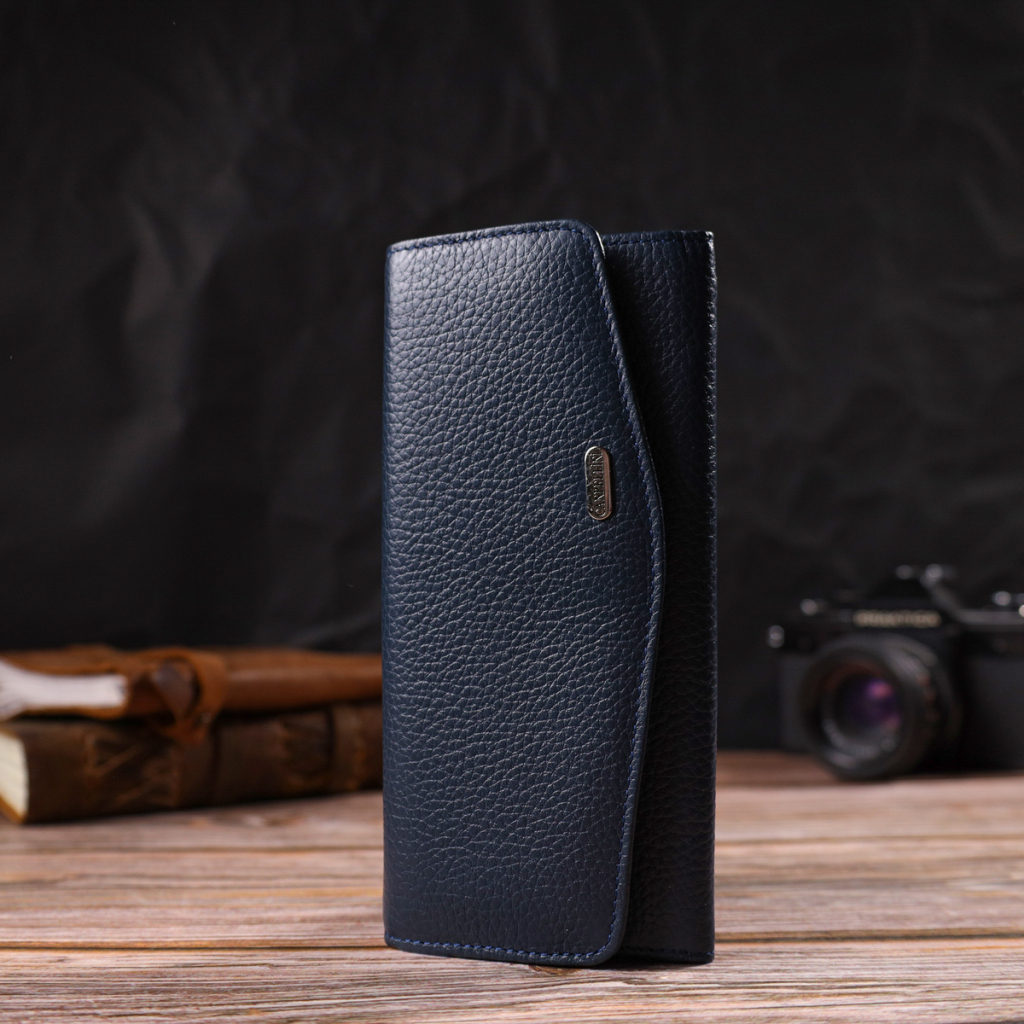 Гаманець Canpellini Шкіряний Синій (21725) - зображення 8