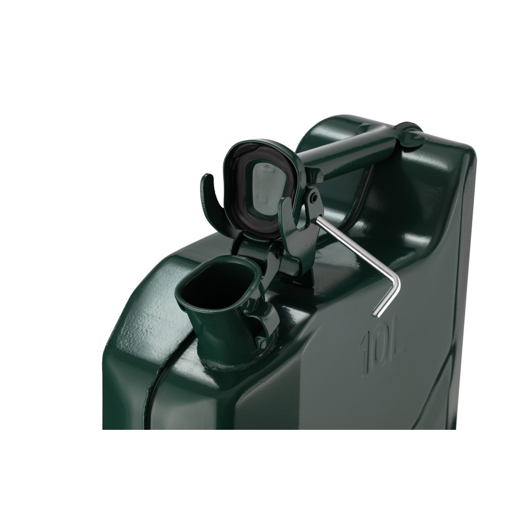 Каністра автомобільна 2E 10л, метал, 0.6мм, зелений (2E-JCM10V) - изображение 7