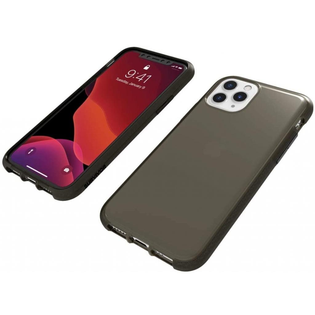 Чохол до мобільного телефона Griffin Survivor Clear for Apple iPhone 11 Pro - Black (GIP-022-BLK) - зображення 4