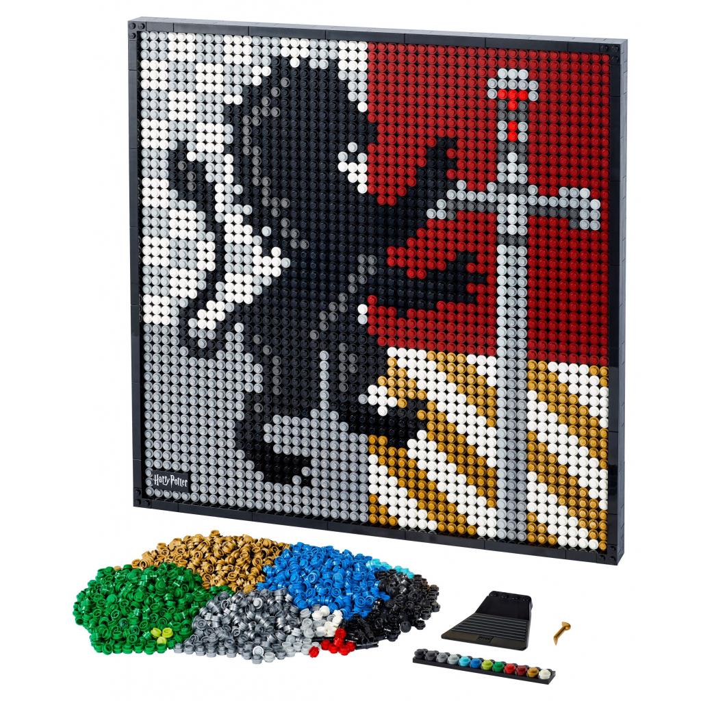 Конструктор LEGO Art Гаррі Поттер Герби Гоґвортсу 4249 деталей (31201) - зображення 2
