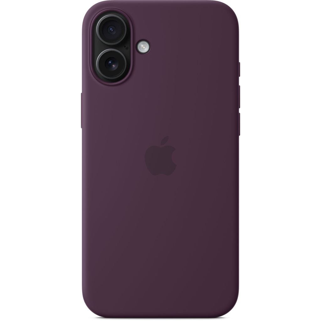 Чохол до мобільного телефона Apple iPhone 16 Plus Silicone Case with MagSafe - Plum (MYYD3ZM/A) - зображення 5