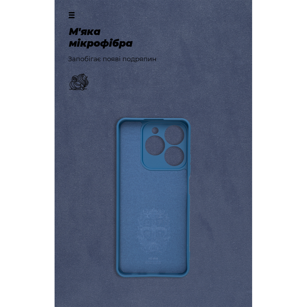 Чохол до мобільного телефона Armorstandart ICON Realme C63 4G / C61 4G Camera cover Blue (ARM78460) - зображення 4