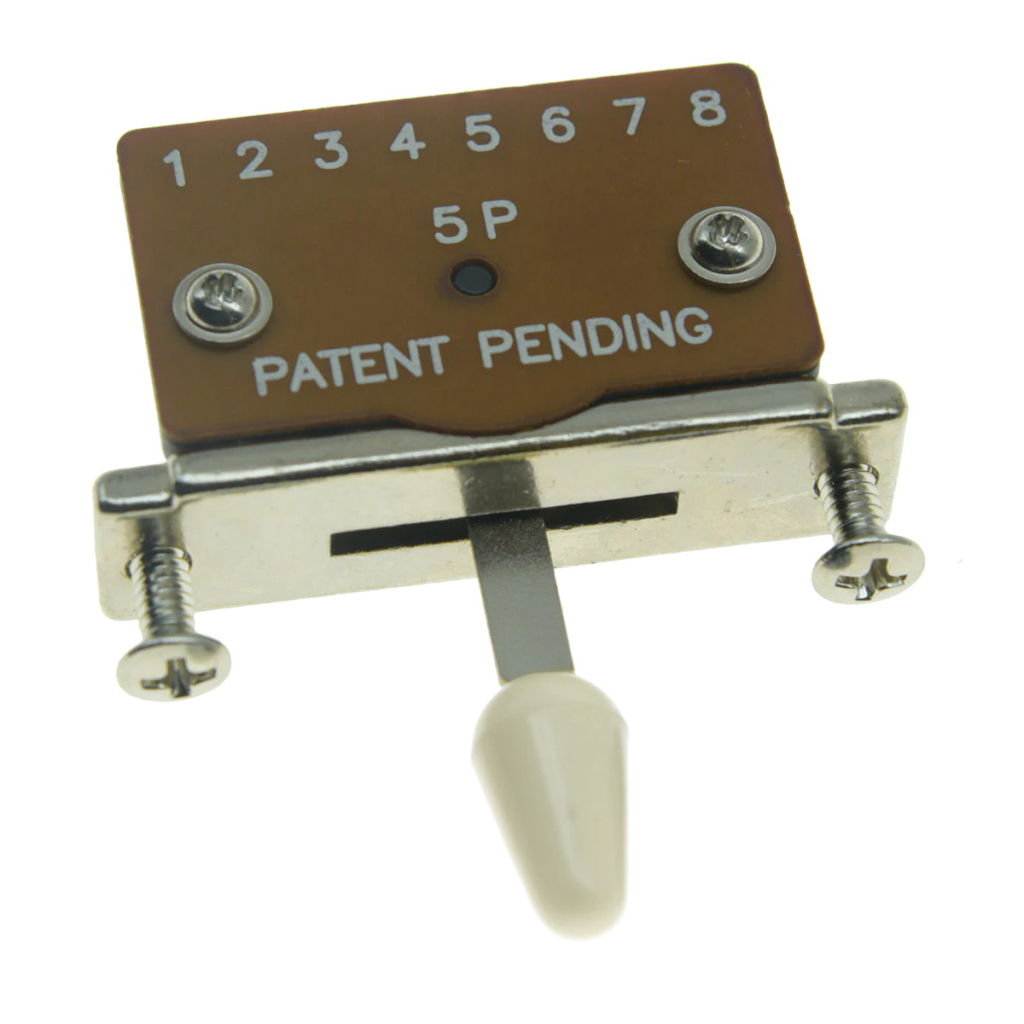 Перемикач для гітари Paxphil Lever Switch 5-Way (White) (LSW55) - зображення 2