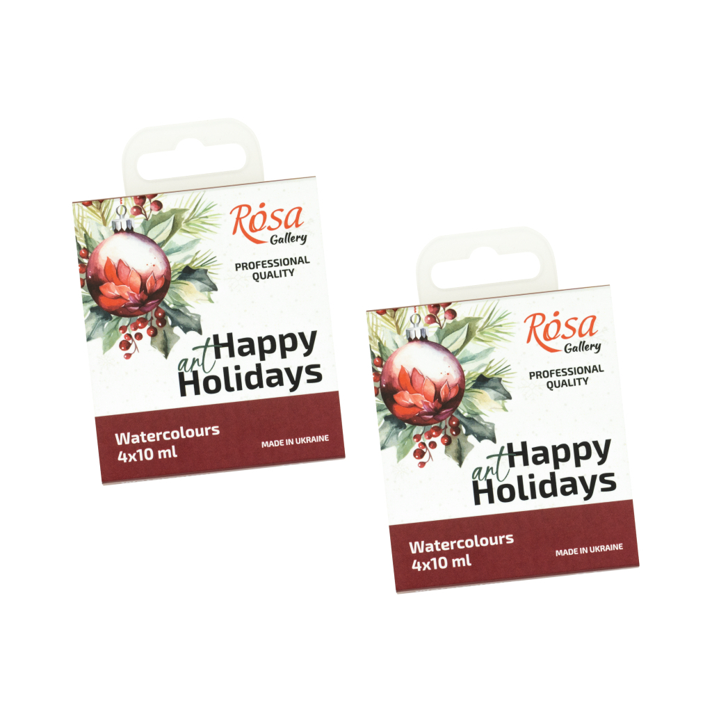 Акварельні фарби Rosa Gallery Special Edition 1, 4 кольори по 10 мл (4823098546740) - зображення 5