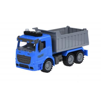 Спецтехніка Same Toy инерционный Truck Самосвал синий со светом и звуком (98-611AUt-2) - зображення 1