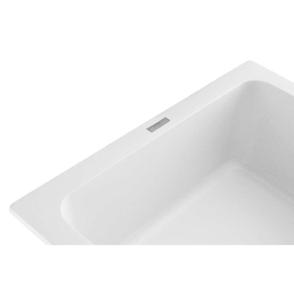 Мийка кухонна GRANADO SALAMANKA white (gr0605) - зображення 3