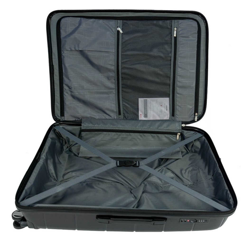Валіза Paklite Mailand Deluxe Black L (TL074249-01) - зображення 4