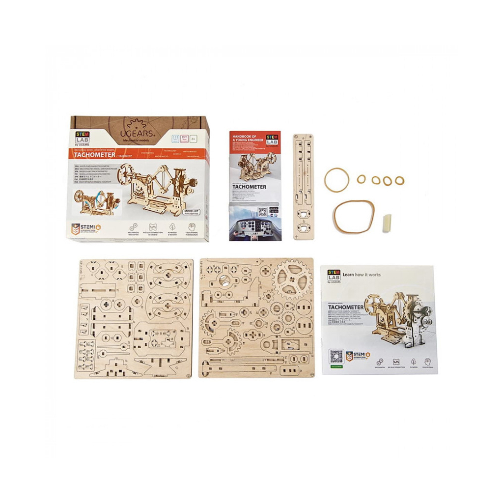 Конструктор Ugears Тахометр (6337284) - зображення 6