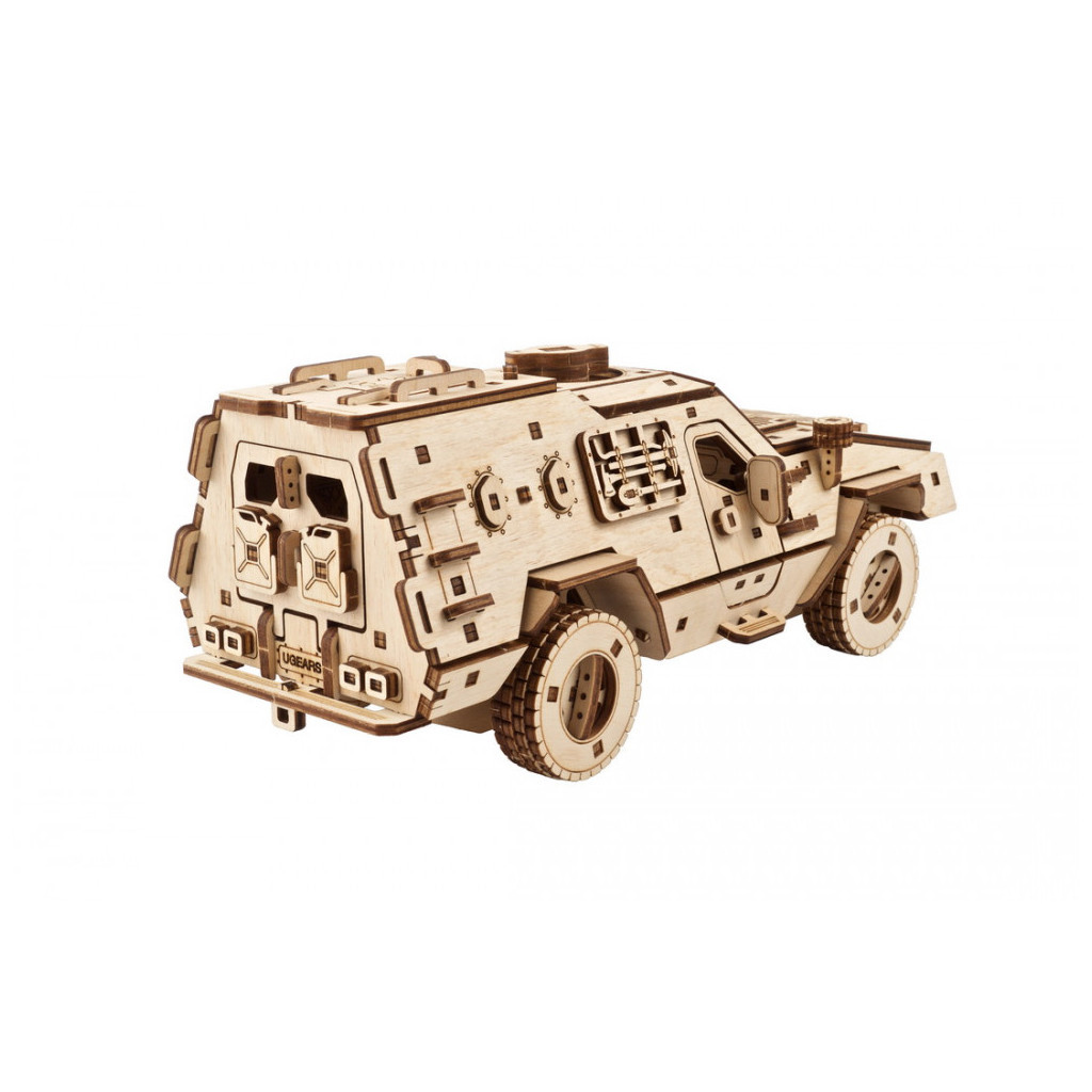 Конструктор Ugears Бойова машина Дозор-Б (6337407) - зображення 10