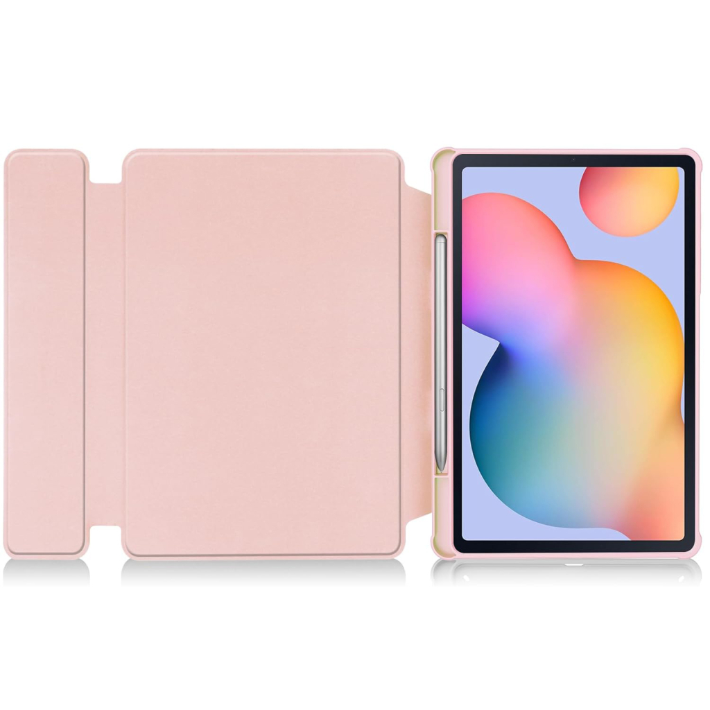 Чохол до планшета BeCover 360° Rotatable + Keyboard Samsung Tab S6 Lite (2024) 10.4" P620/P625/P627 Pink (712591) - зображення 3