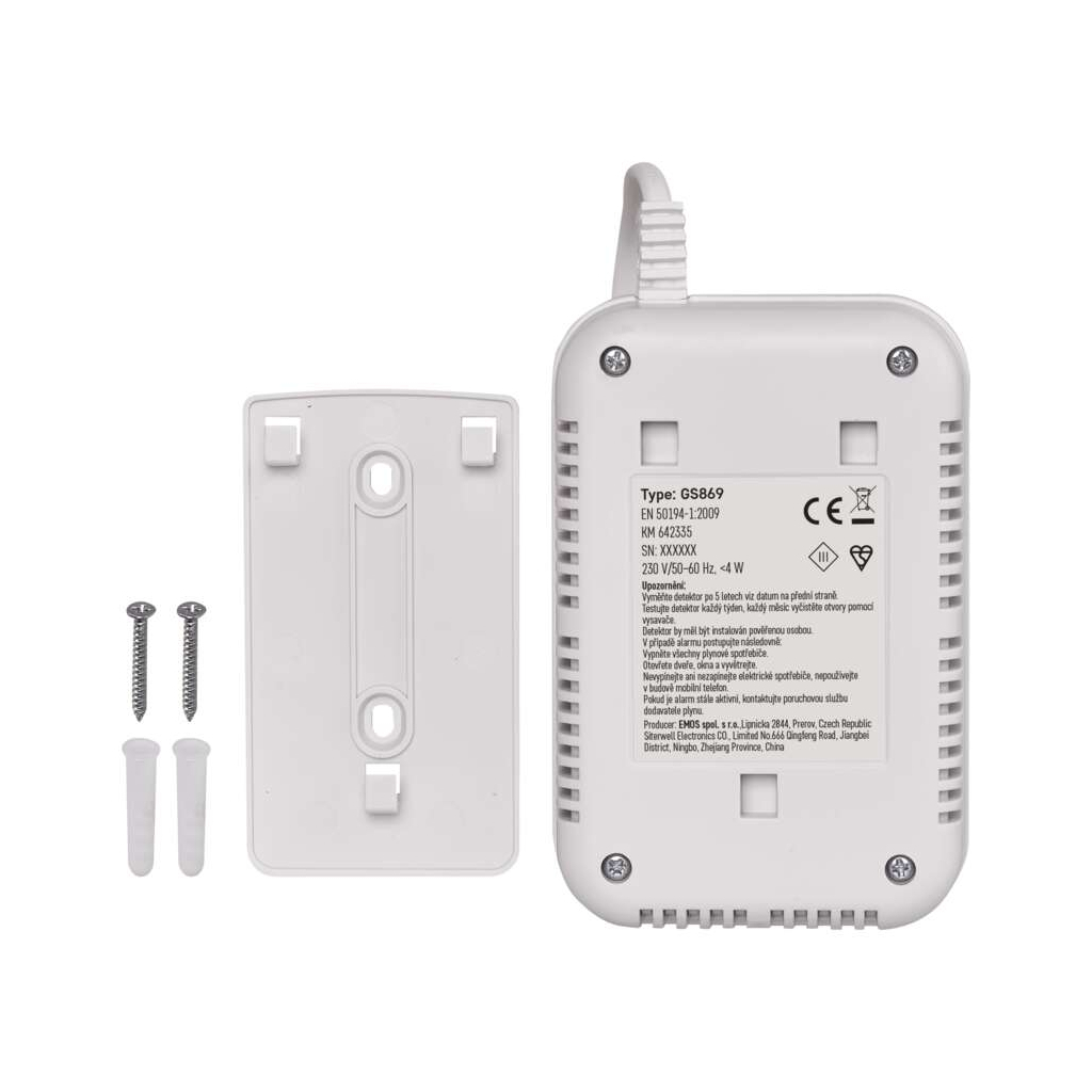 Датчик газу EMOS P56450 - изображение 4