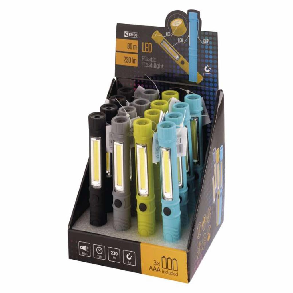 Ліхтар EMOS LED 3W ColorMIX (230Lm 3x AAA ) (P3897) - зображення 3