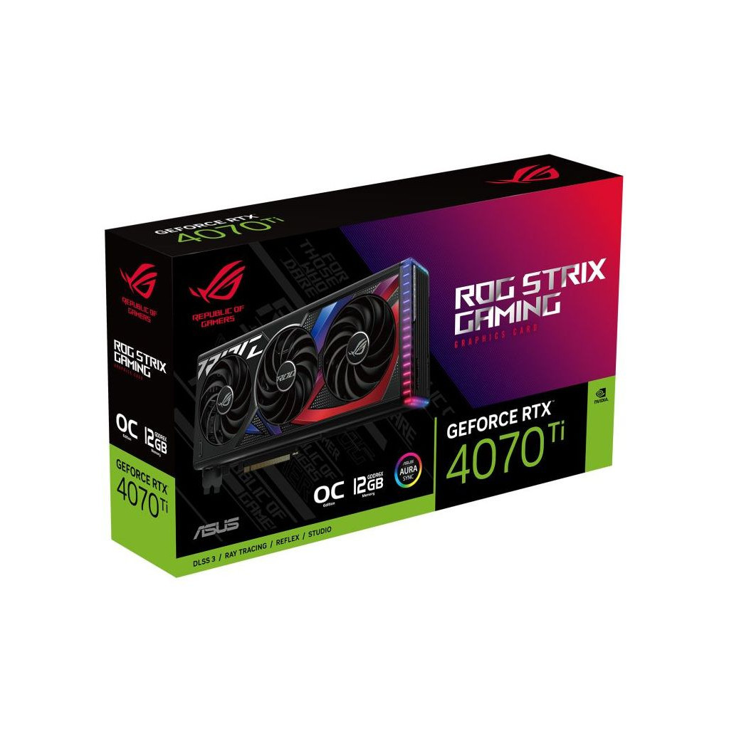 Відеокарта ASUS GeForce RTX4070Ti 12Gb ROG STRIX OC GAMING (ROG-STRIX-RTX4070TI-O12G-GAMING) - зображення 12
