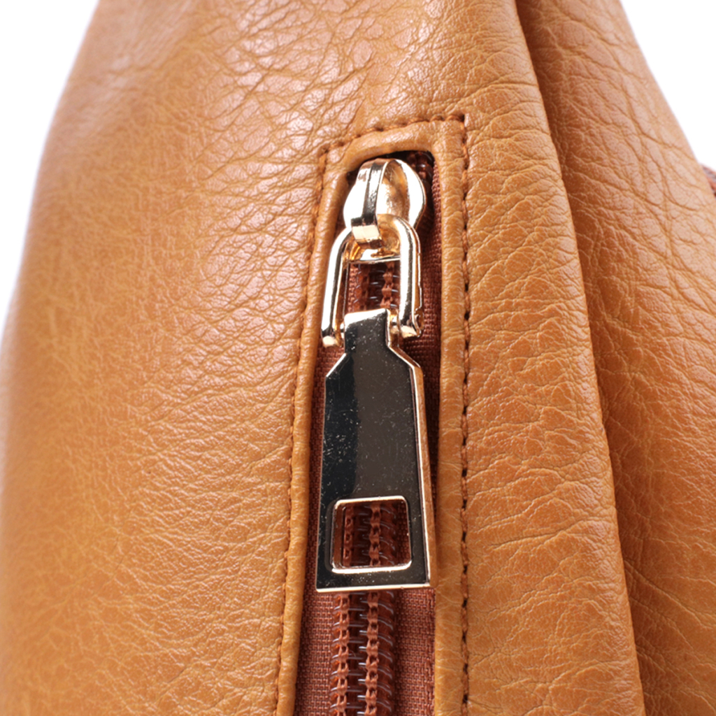 Сумка Vintage З отвором для навушників з екошкіри Жовта (22788) - зображення 5