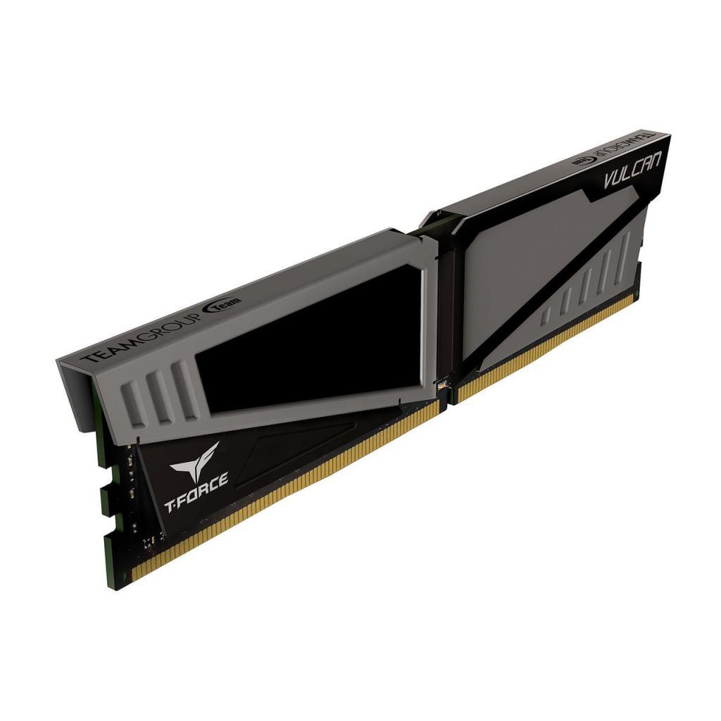 Модуль пам'яті для комп'ютера DDR4 8GB 2666 MHz T-Force Vulcan Gray Team (TLGD48G2666HC15B01) - зображення 3
