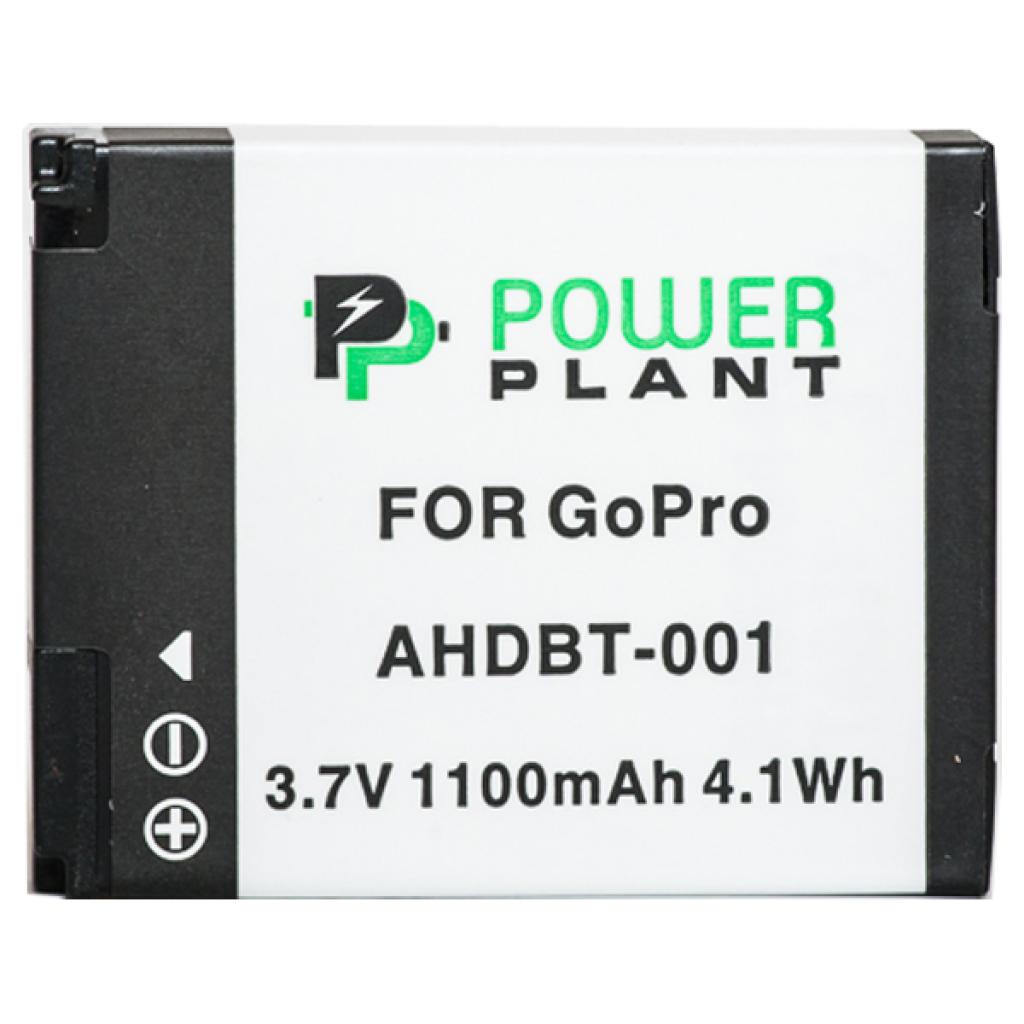 Акумулятор до фото/відео PowerPlant GoPro AHDBT-001 (DV00DV1359) - зображення 2