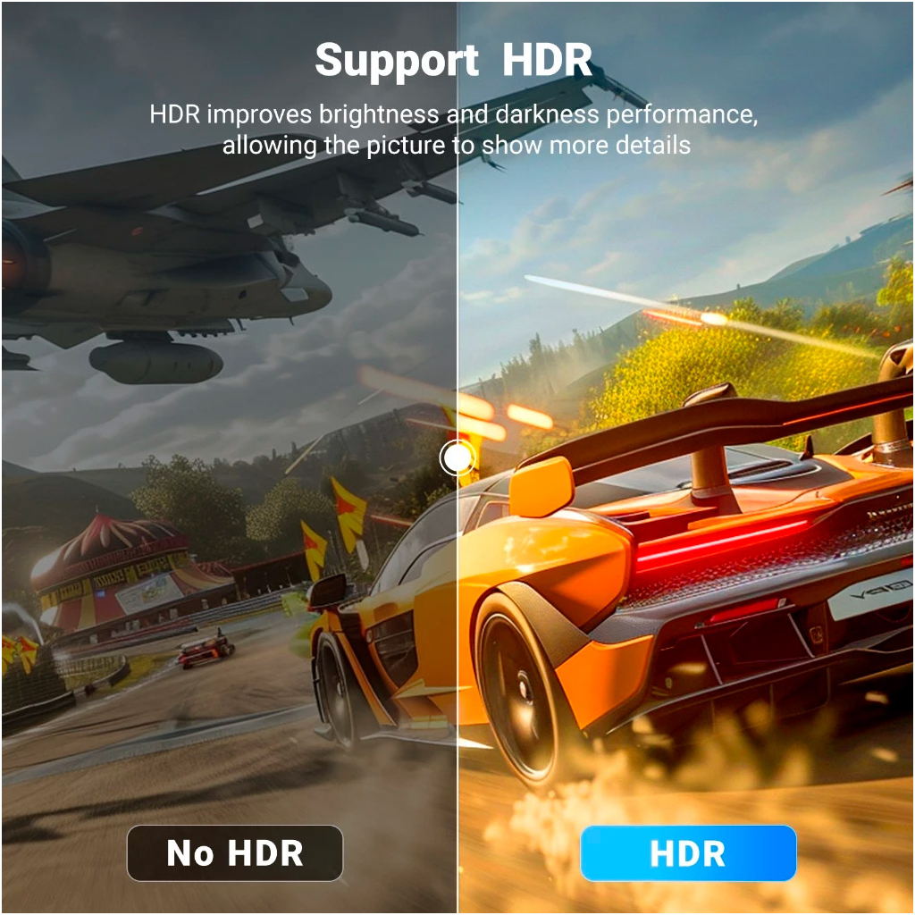 Кабель мультимедійний DisplayPort M to HDMI M 3.0m V2.0 4K30Hz DP125 black UGREEN (35843) - зображення 6