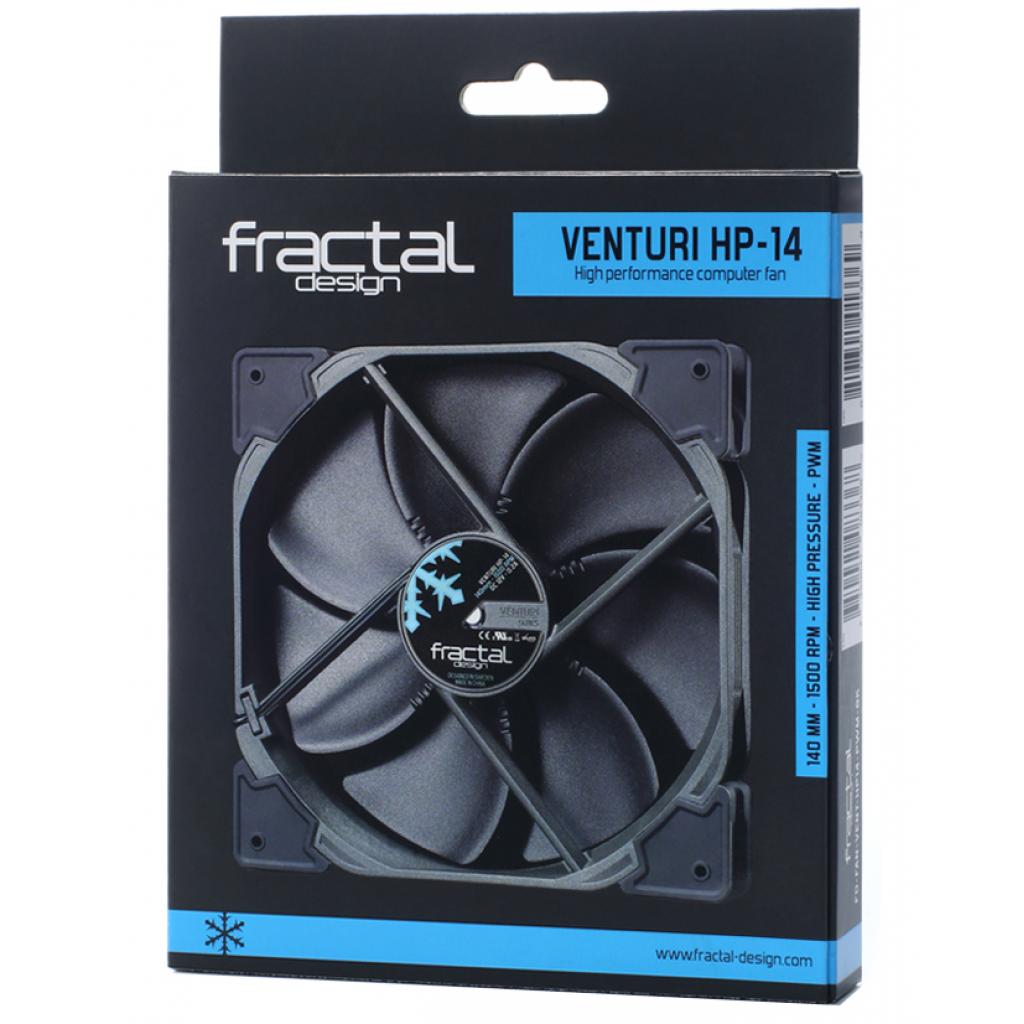 Кулер до корпусу Fractal Design Venturi HP-14 PWM (FD-FAN-VENT-HP14-PWM-BK) - зображення 3