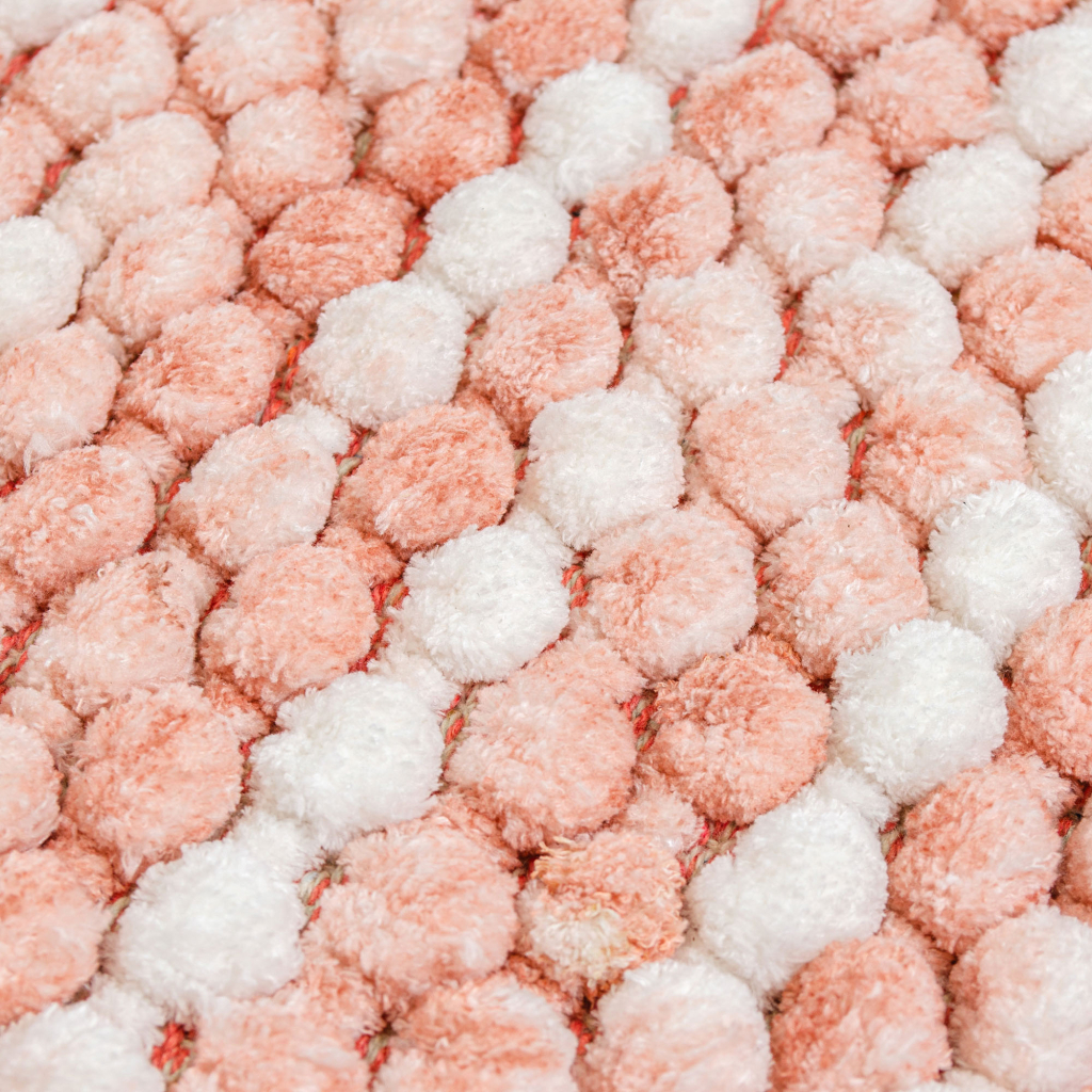 Килимок для ванної Home Line Shady біло-пудровий 60 х 90 см (166437) - изображение 2