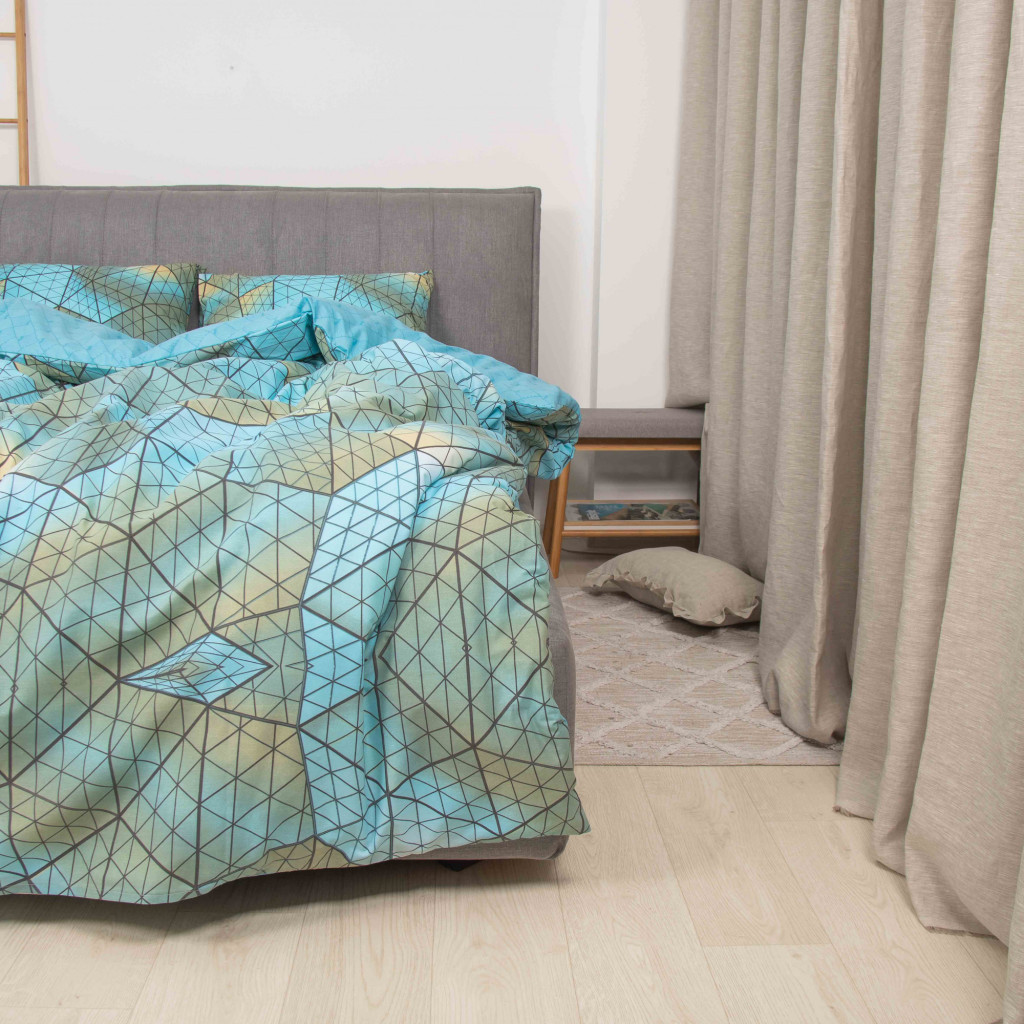 Постільна білизна Isleep 22191 ранфорс полуторна (22191_pl_isleep) - зображення 9