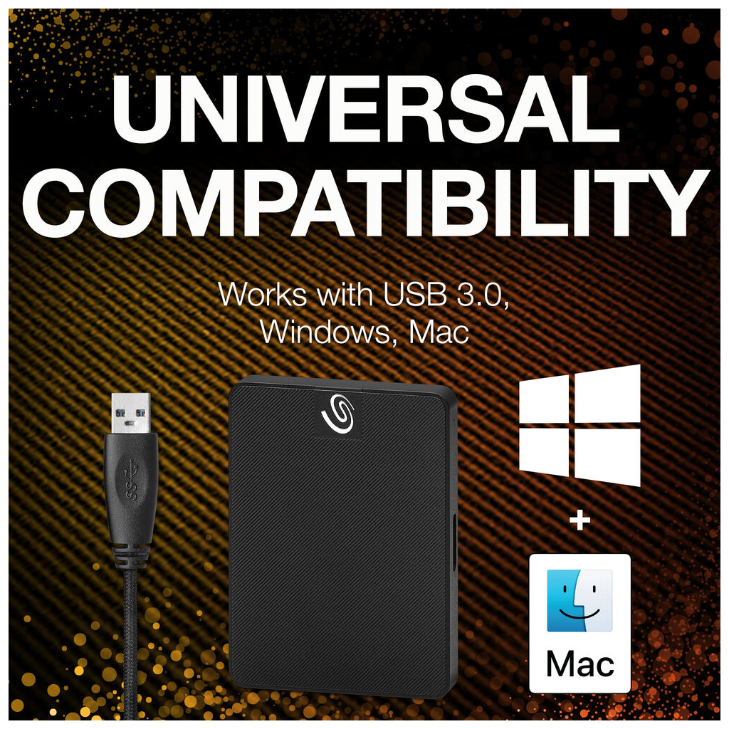 Накопичувач SSD USB-C 500GB Seagate (STLH500400) - зображення 5