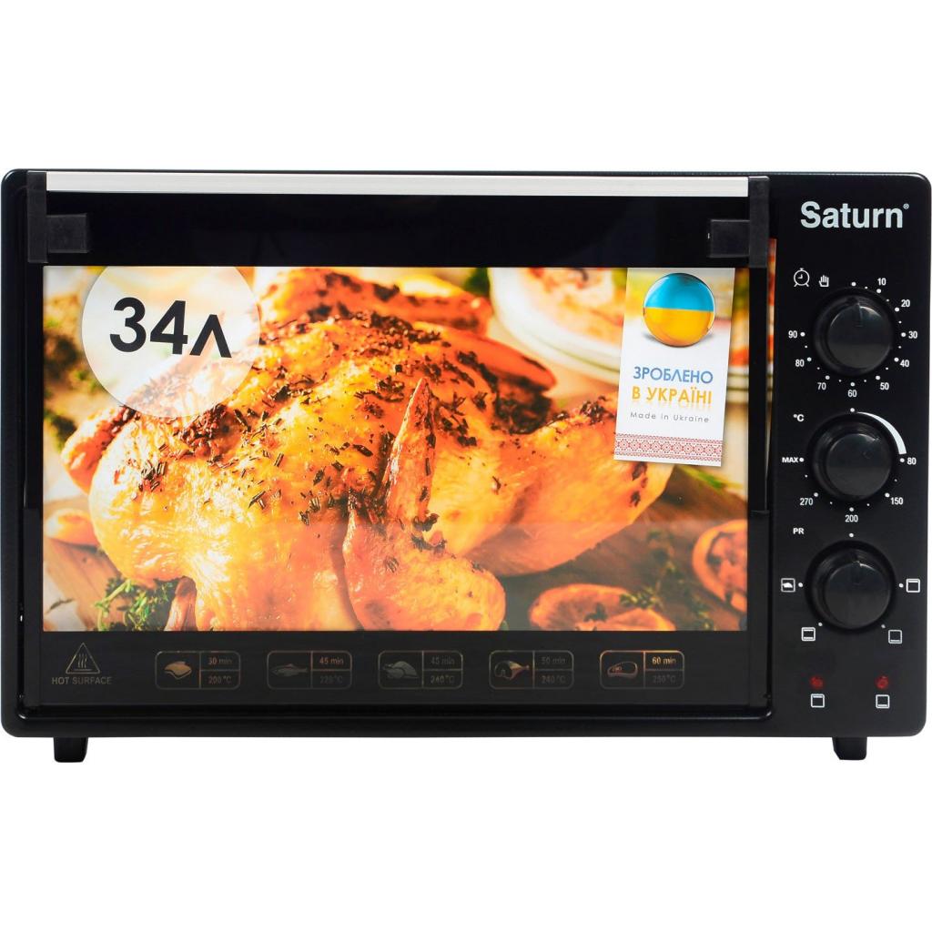 Електропіч Saturn ST-EC3402 Black - зображення 1