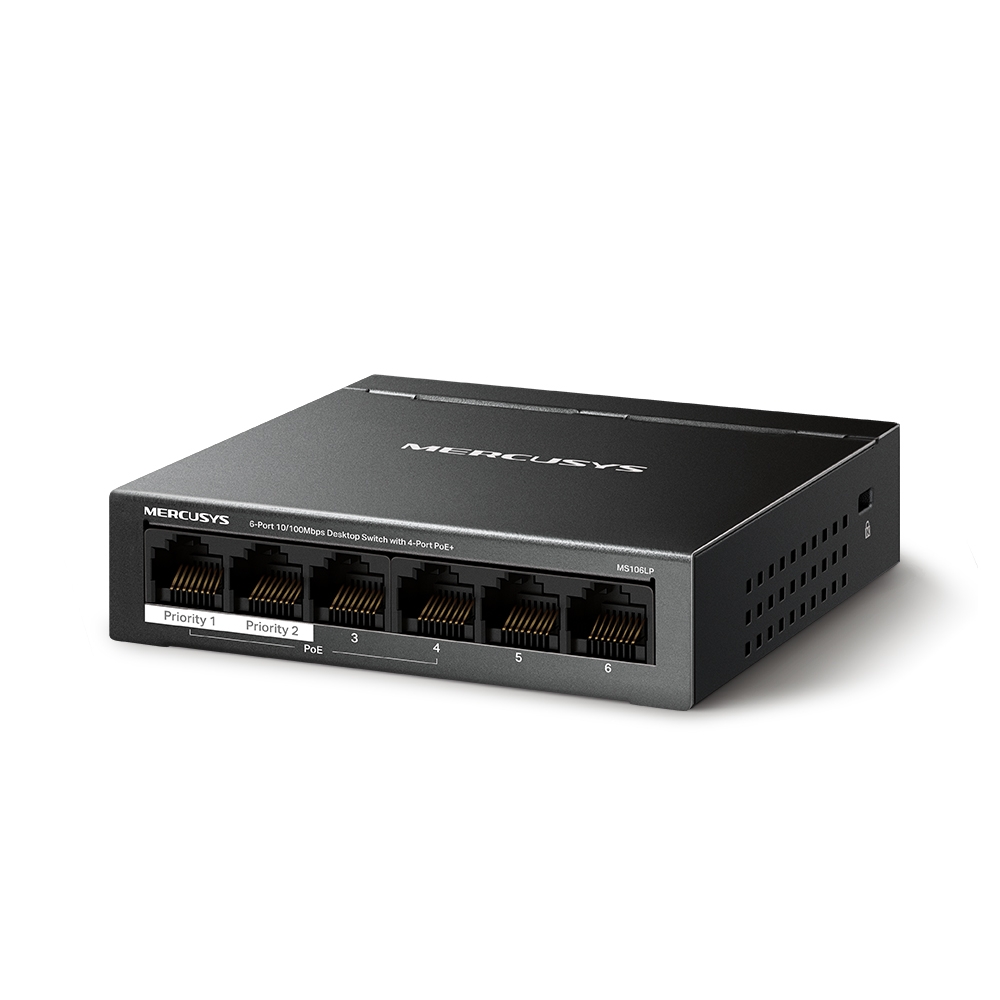 Комутатор Mercusys MS106LP  - зображення 3