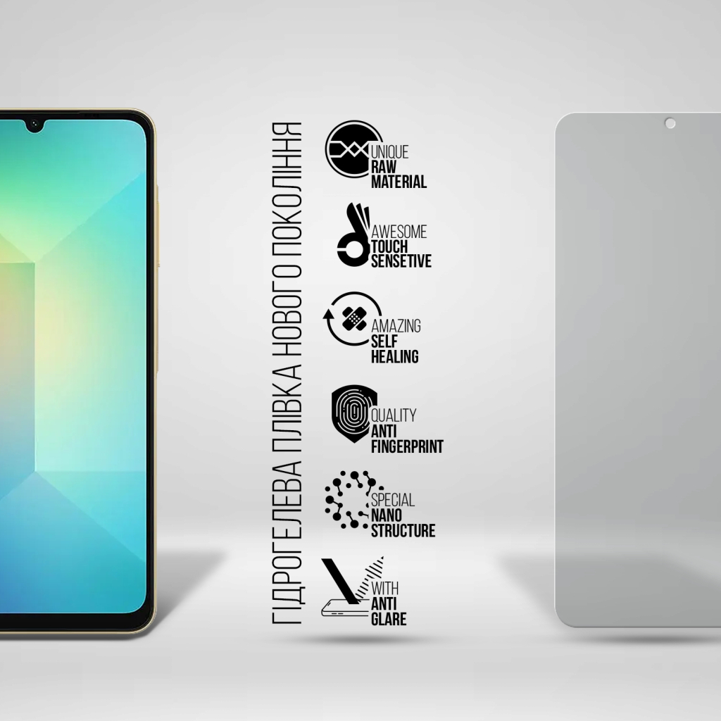 Плівка захисна Armorstandart Matte Samsung A06 (A065) (ARM80175) - зображення 2